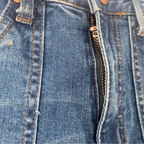 One x One Teaspoon High Waist Freebird II Distressed Stretch Fitted Jeans 28/6 - Picture 5 of 11